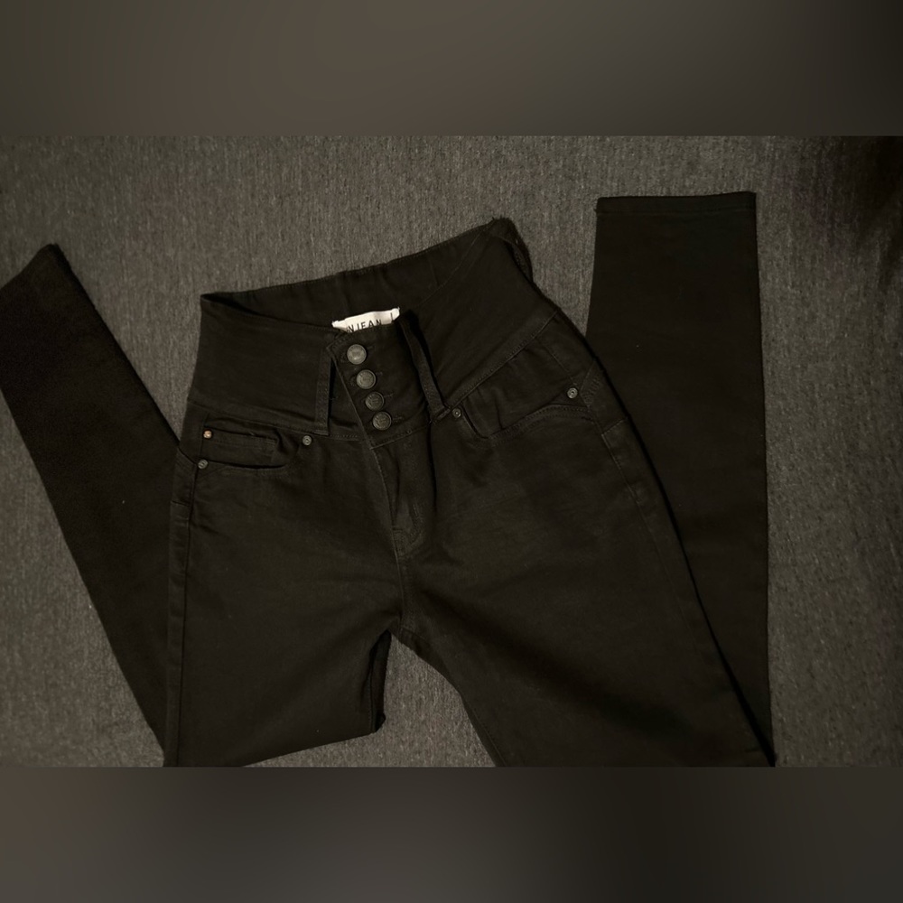 New W/Tags Black High Rise Ankle Skinny Jeans
